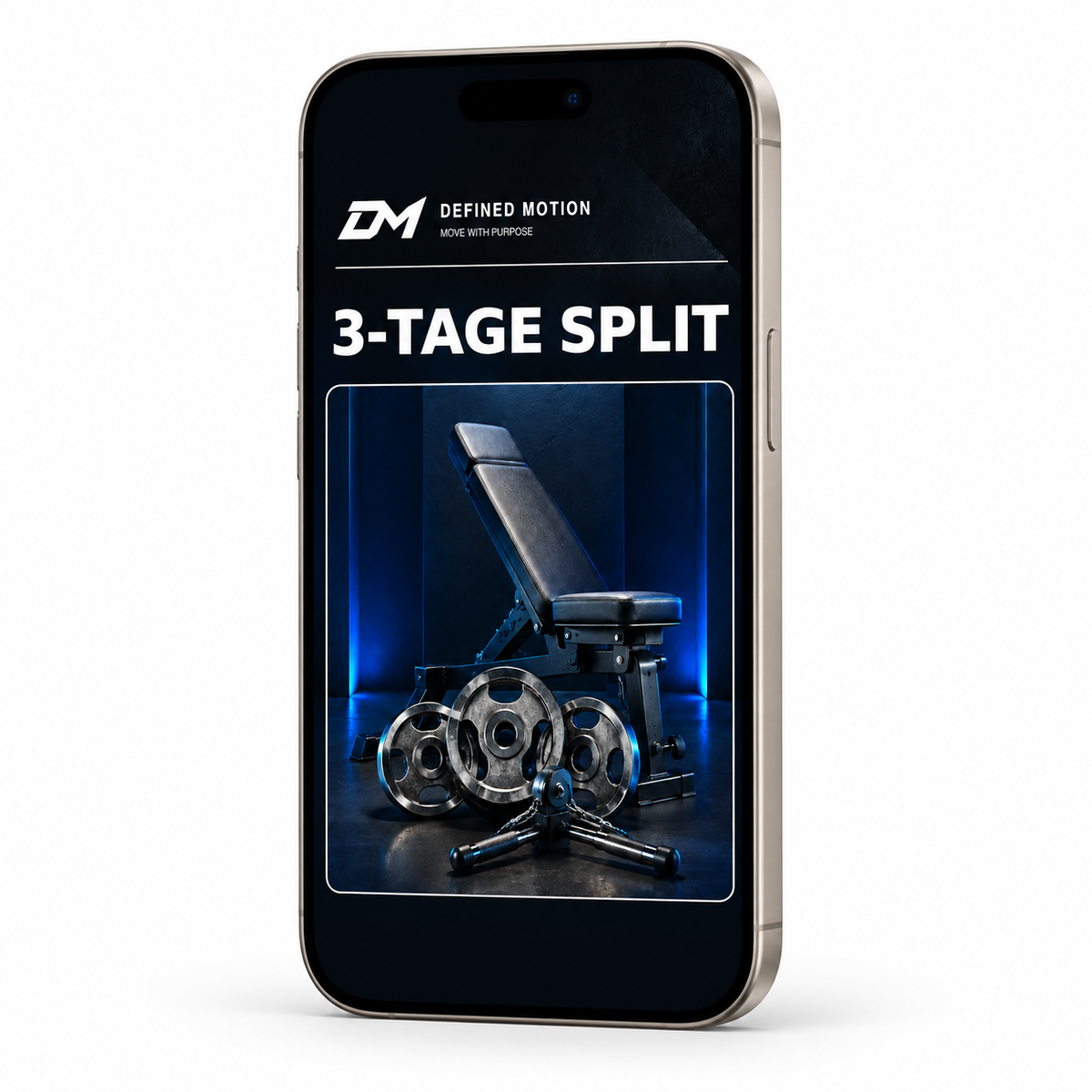 DEFINED MOTION – 3-Tage-Split Upper, Lower & Full Body